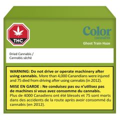 Color Cannabis - Ghost Train Haze - 3.5g Sativa