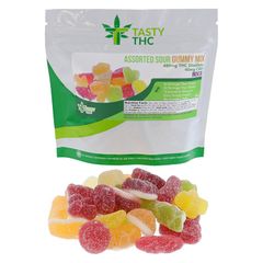 Assorted Gummy Mix (480mg THC/40mg CBD)