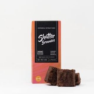 240mg Sativa Shatter Brownies by Euphoria Extractions