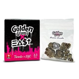 3.5G Golden Grams X East Co. Premium Cannabis- Lemon Haze
