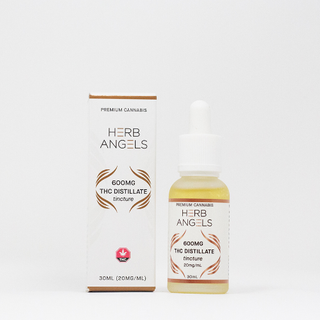 600mg THC Tincture 30ml - by Herb Angels