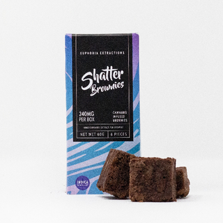 Indica Shatter Brownies - 240mg Full Spectrum Extract