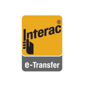 We Accept E-transfers with 0 fee! !