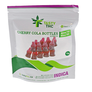 Cherry Cola Bottles (480mg THC/25mg CBD)