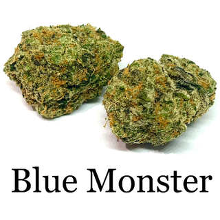- ðŸ”¥ðŸ”¥ BLUE MONSTER ðŸ”¥ðŸ”¥ AAAA+ INDICA DOMINATE 28% THC (2oz FOR $240)