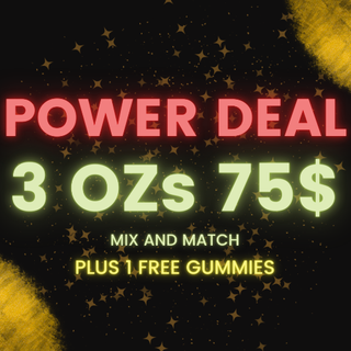 *****MIX and MATCH 3 OZs FOR 75$***** 4 OPTIONAL STRAINS + FREE pack Gummies