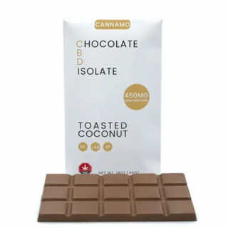 Cannamo – CBD Chocolate Isolate – 450mg- Toasted Coconut