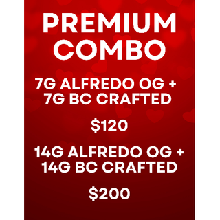 * PREMIUM COMBO (14G FOR 120, 1 OZ FOR 200)