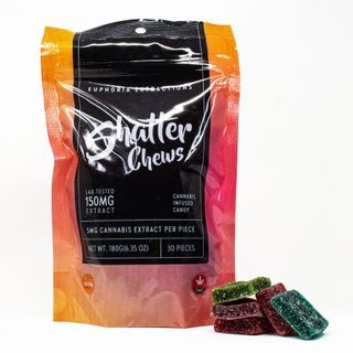 150mg Sativa Party Pack Shatter Chews by Euphoria Extractions (5mgx30)