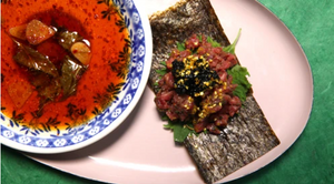 Weed-Infused Wagyu Tartare with Caviar and Gold Leaf Recipe