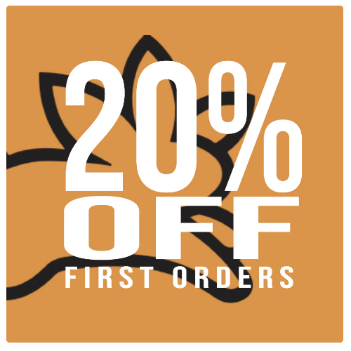 20% OFF FIRST ORDERS