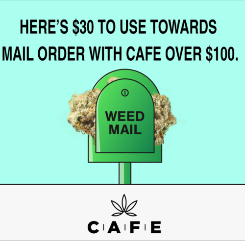 HERE'S $30 FROM CAFE!