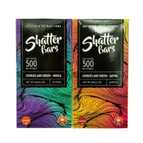 Buy 9 Shatter bars & receive the 10th one for FREE! 