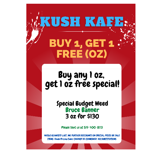Kush Kafe Delivery in Guelph, Ontario Leafythings