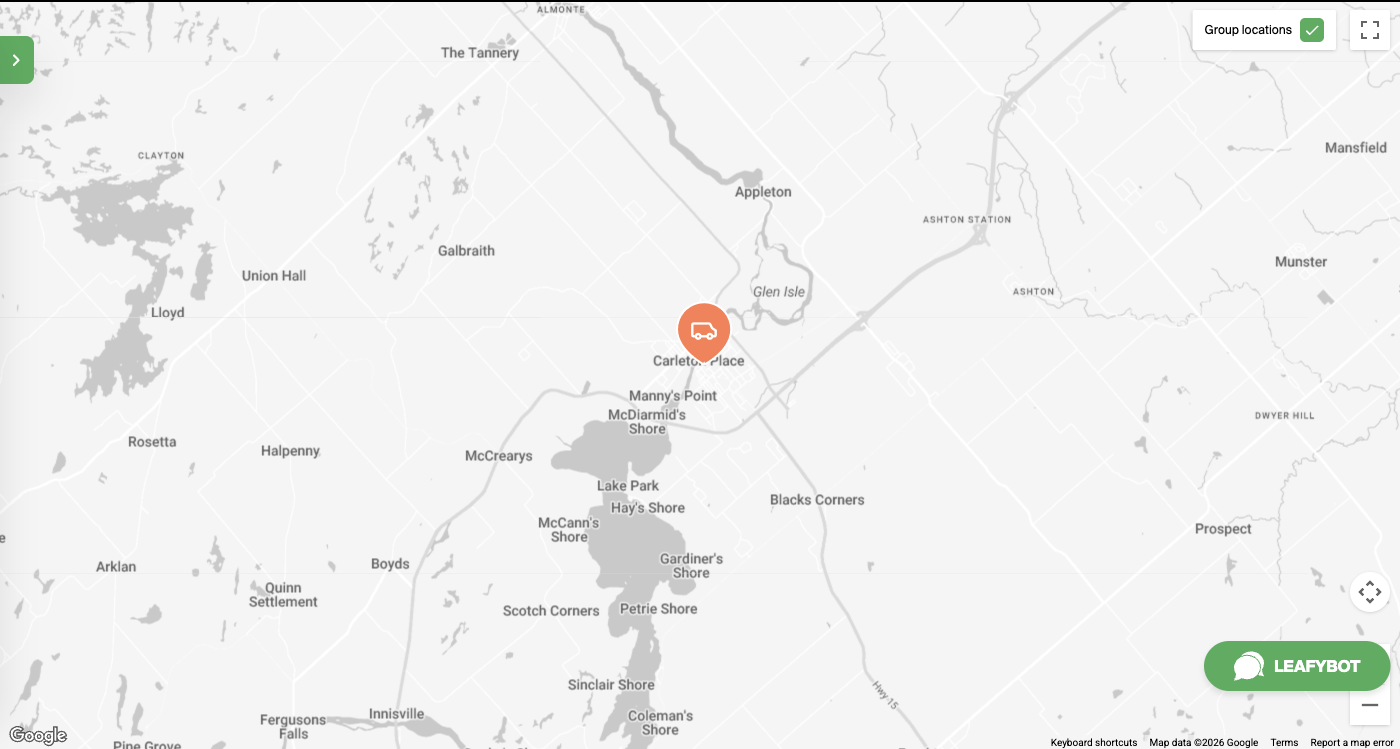 Carleton Place map