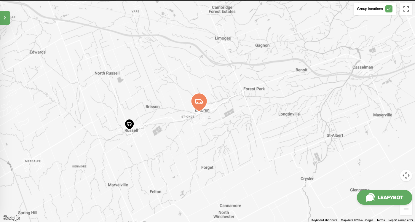 Embrun map