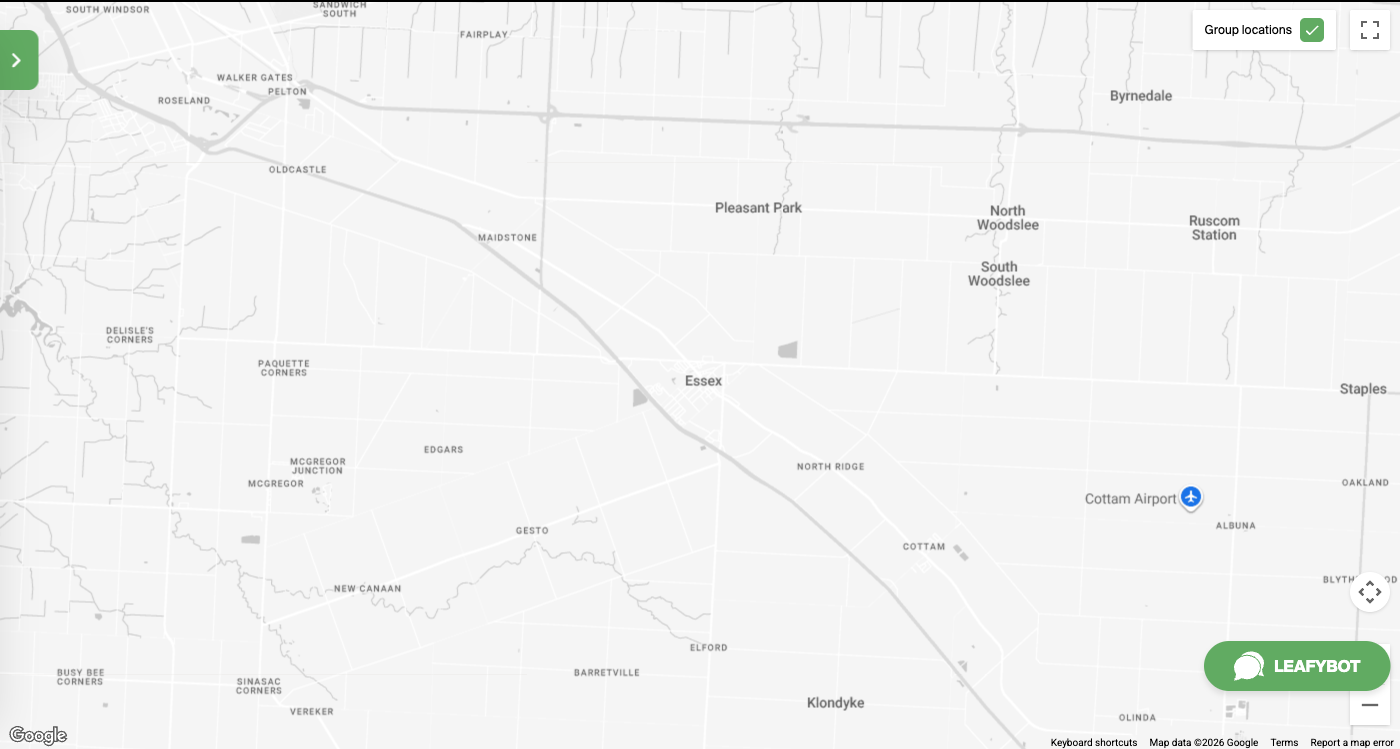Essex map