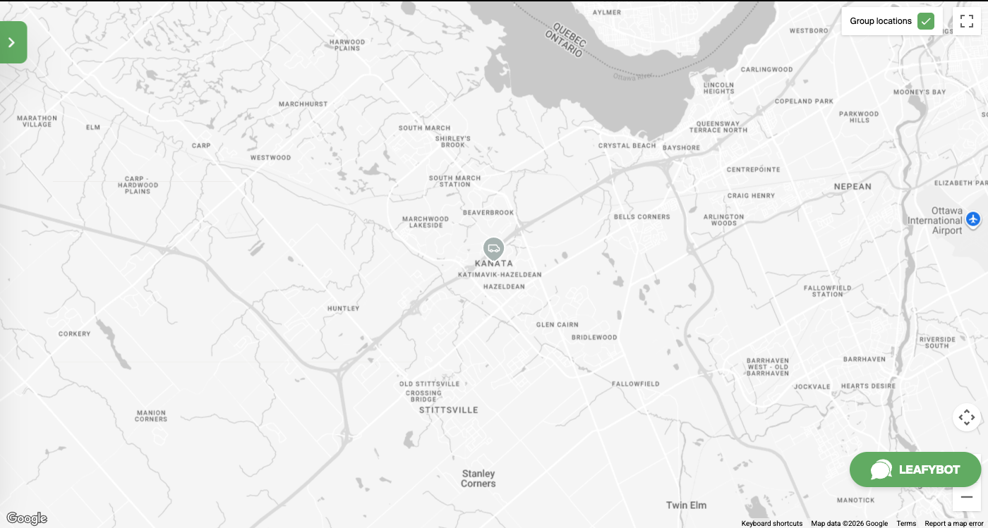 Kanata map