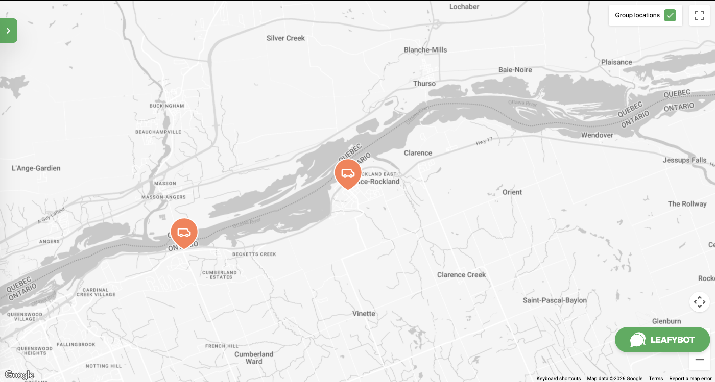 Rockland map
