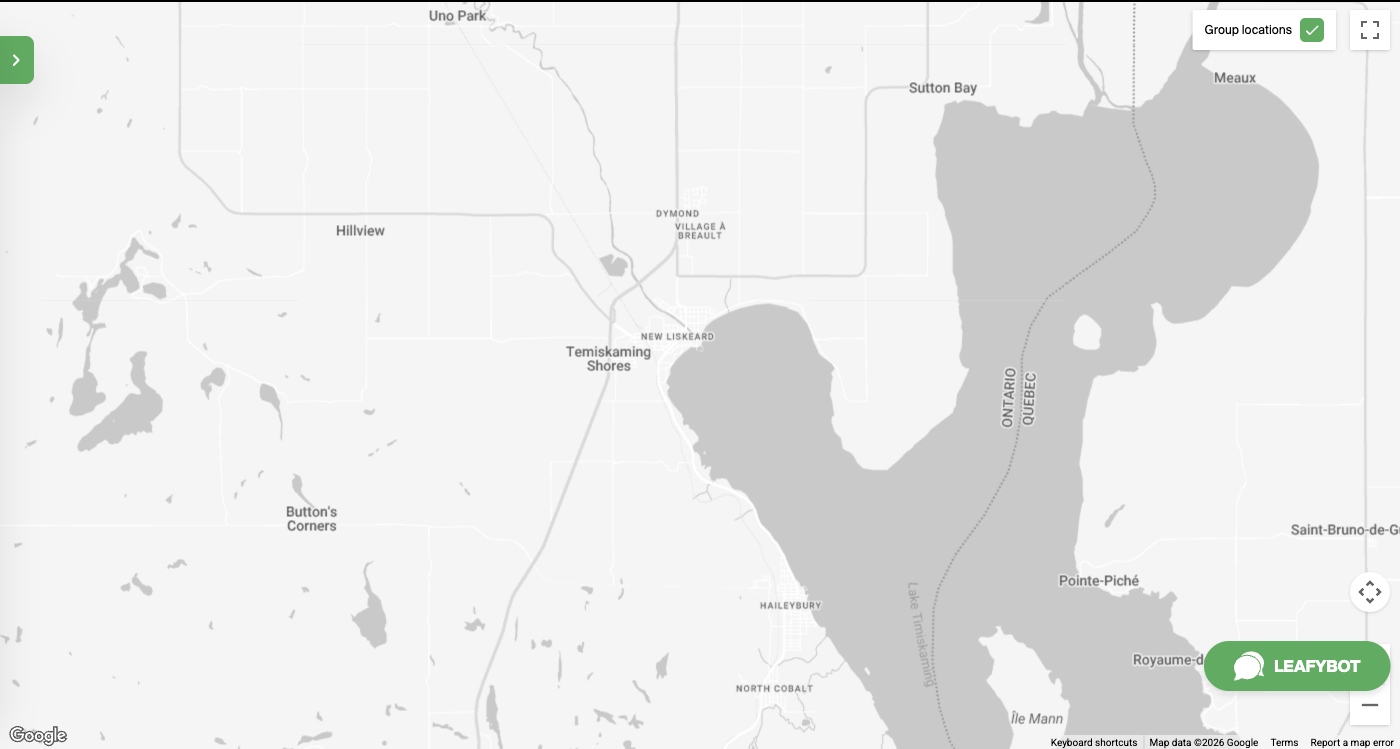 Temiskaming Shores map