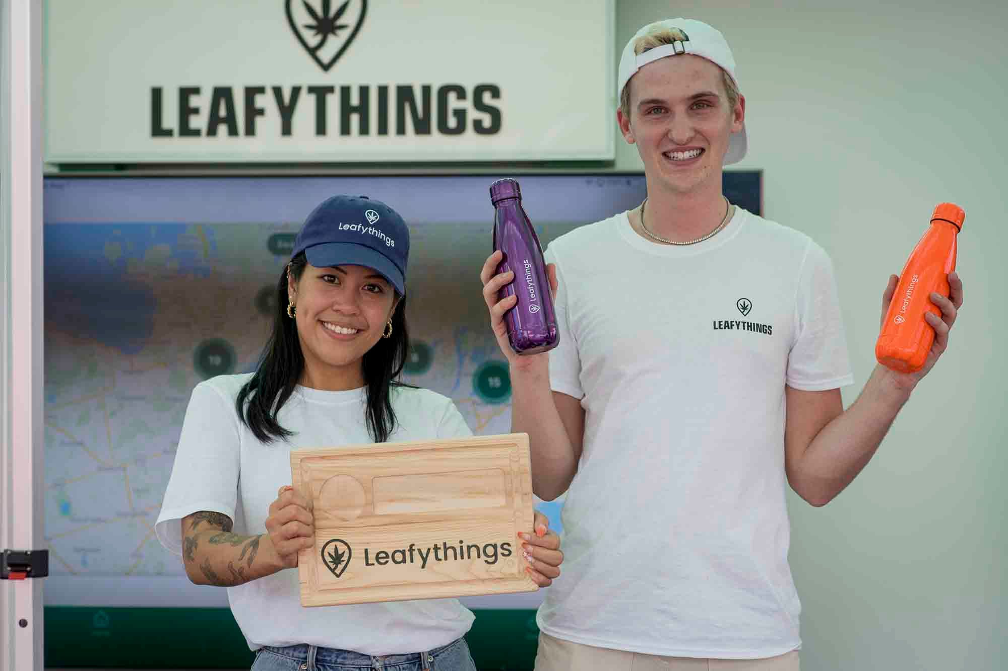 Leafythings Merch Booth